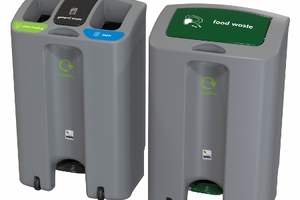 New SteriBin cleans up food waste