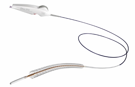 New Zilver PTX thumbwheel stent delivery system receives CE Mark