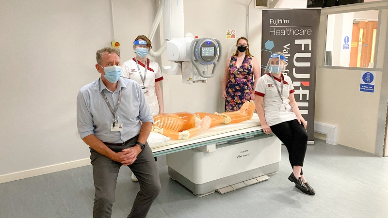 Next generation of radiographers train on Fujifilm equipment 