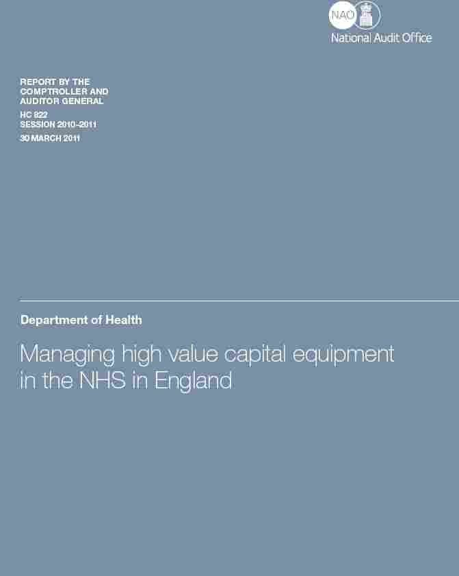Report urges NHS to take immediate action to ensure it can fund £460m replacement of CT, MRI and linac technologies