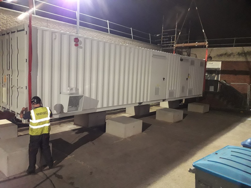 Rotherham Hospital benefits from battery energy storage system