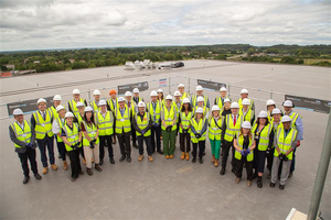 Royal Bournemouth Hospital celebrates construction milestone