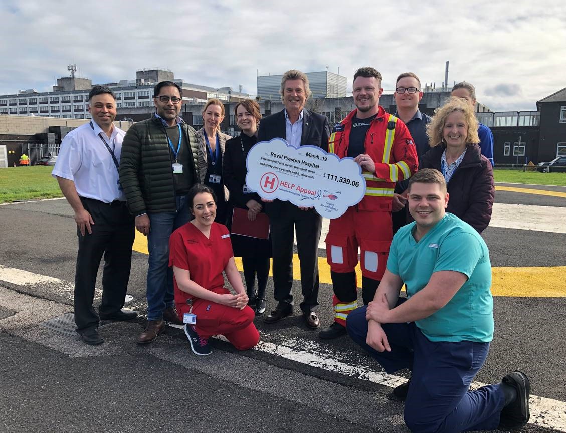 Royal Preston Hospital helipad upgraded 