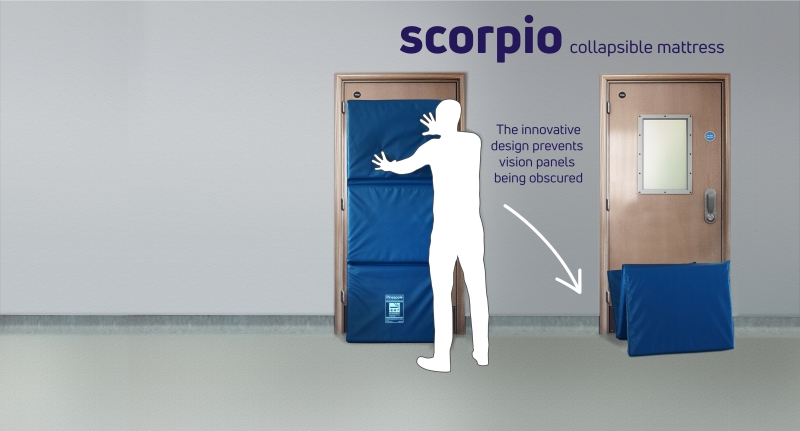 Scorpio collapsible mattress revolutionises user and staff safety for visual inspections