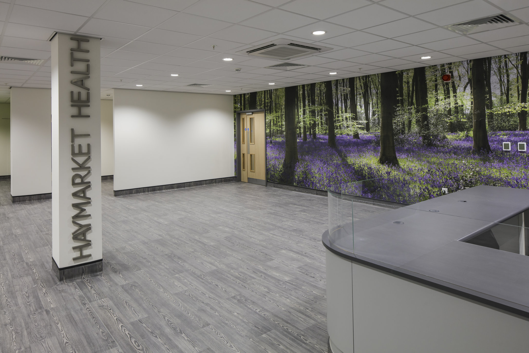 Shopping centre offices transformed into modern sexual health clinic