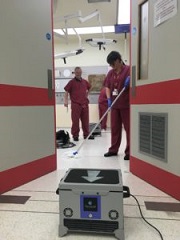 State–of-the-art cleaning machines help to keep Lincoln hospitals bug-free