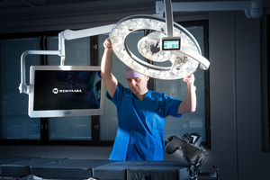 The new Merivaara Q-Flow surgical light can reduce the risk of hospital infections