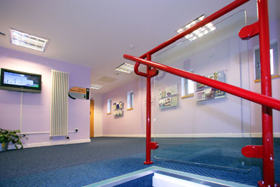 Dulux worked with the Dementia Services Development Centre at the University of Stirling to develop to develop paint ranges specifically for use in dementia care environments, where colour can help with wayfinding