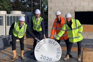 Topping-out ceremony at Charterpoint’s latest care home development