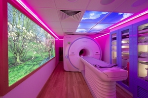Transportable MRI scanner equipped with high-tech Toshiba air conditioning solution
