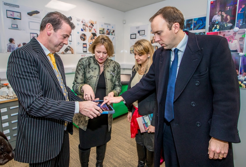 UK Health Secretary visits FutureNova to see award-winning FlipPad