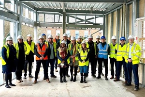 "Ultra-energy-efficient" new GP centre tops out in Hampshire