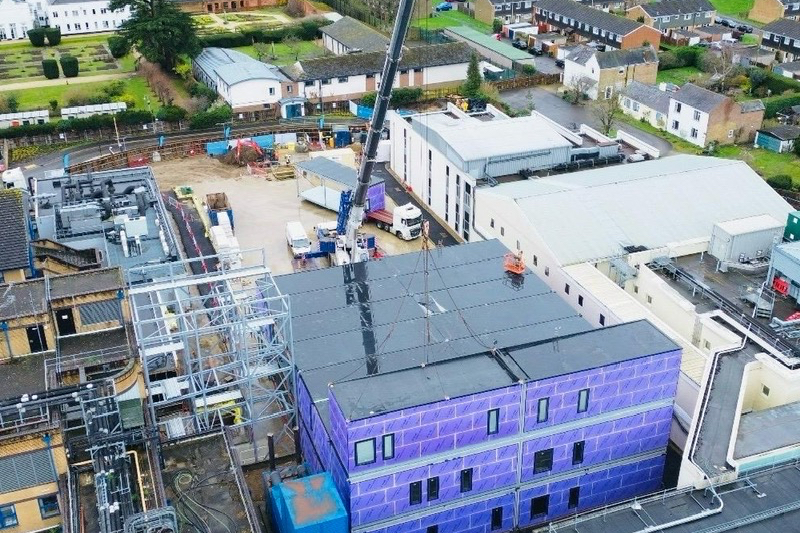 Update: MTX delivers modules for £49m extension of Frimley Park Hospital