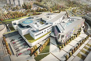 Ventilation and drainage problems stall opening of flagship new children's hospital