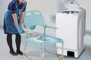 Vernacare showcases new products for hygienic patient washing and toileting 