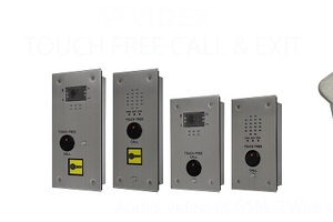 Videx launches new touch-free entry range to help the NHS 