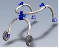 Walker gets young brittle bone sufferers on their feet