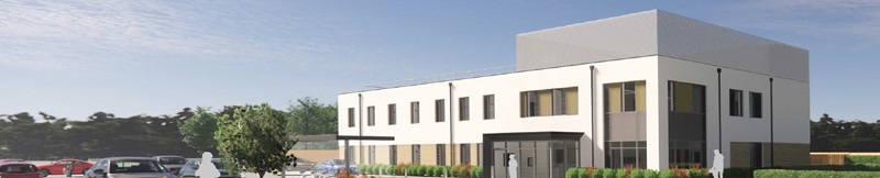 Watch Devizes health centre being built frame by frame