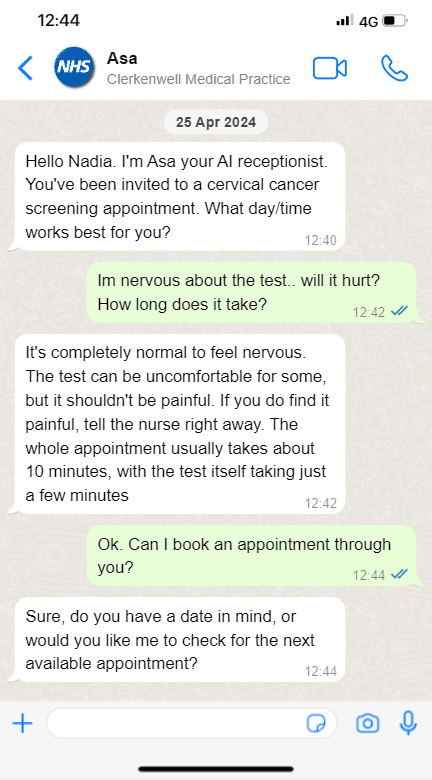 WhatsApp and AI get first NHS approval for appointment scheduling