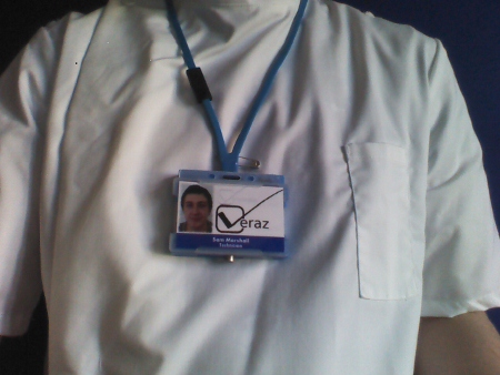 The Veraz Green Badge was the winner of the Award for Best Technology for Improving Patient Outcomes