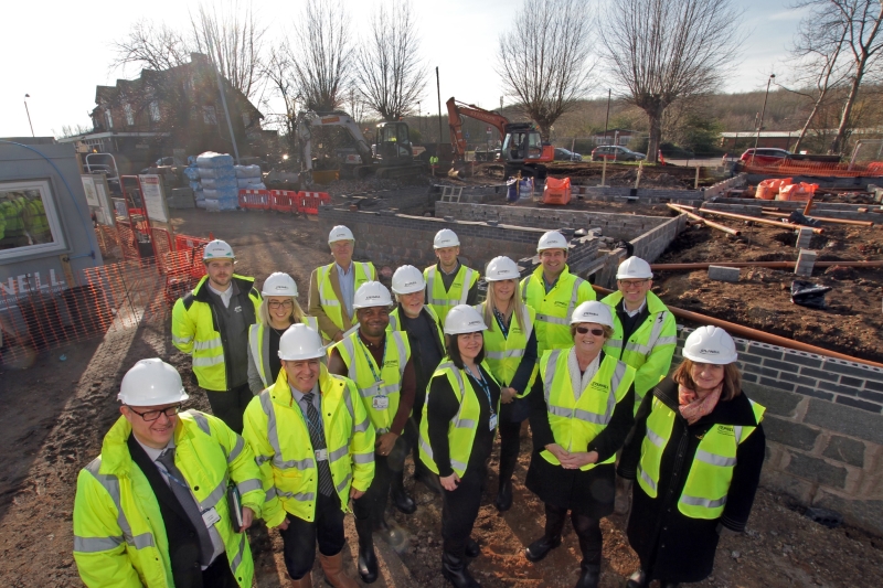 Work begins on Langwith Medical Centre, Derbyshire