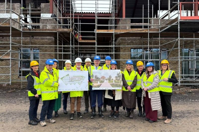 Work progresses on £32.4m Lisnaskea Health and Care Centre in Northern Ireland
