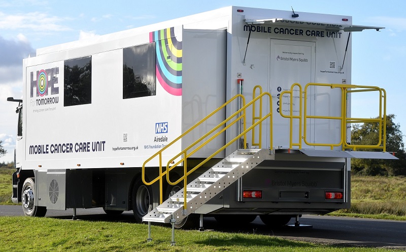 World’s-first next-generation mobile cancer care unit